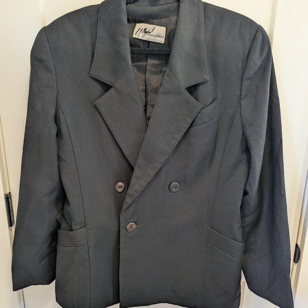 Peter Nygard Pure Virgin Wool Blazer - Picture 2 of 8